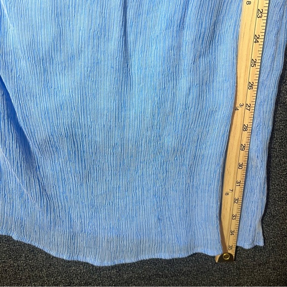 Lilly Pulitzer Blue One Shoulder Ruffled Dress, Women’s Small - Picture 7 of 9